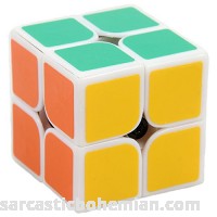 willking 2X2X2 Brain Teaser Speed Cube Puzzle White 46mm B01N6GSGGF